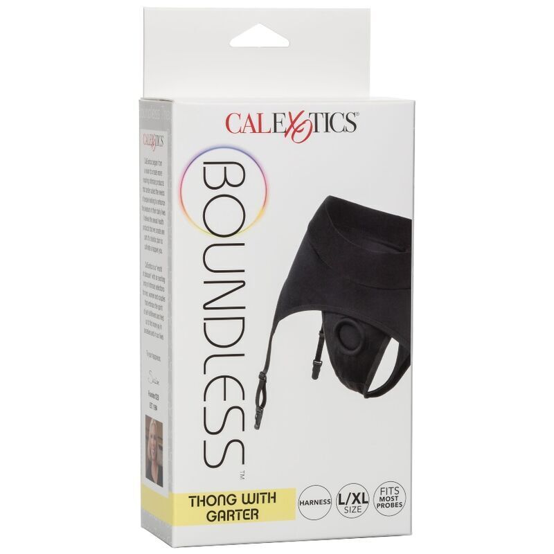CALEXOTICS - TANGA SIN LÍMITES CON LIGUERO S/M