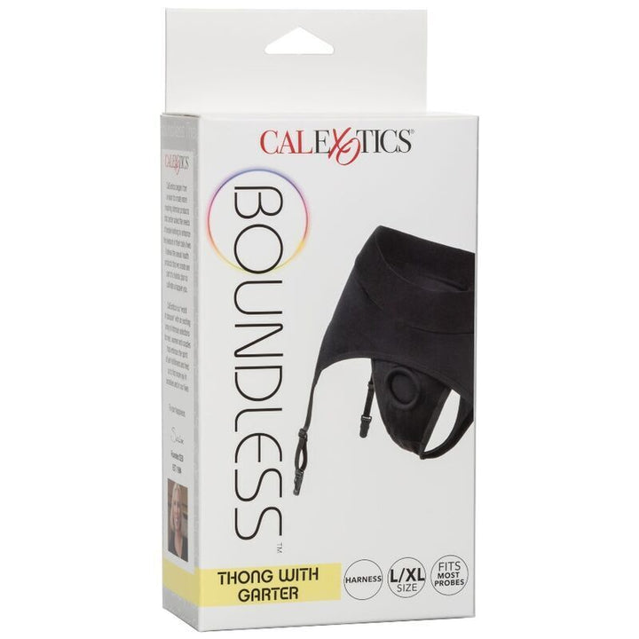 CALEXOTICS - TANGA SIN LÍMITES CON LIGUERO S/M