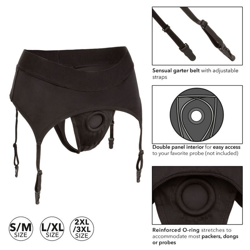 CALEXOTICS - TANGA SIN LÍMITES CON LIGUERO S/M