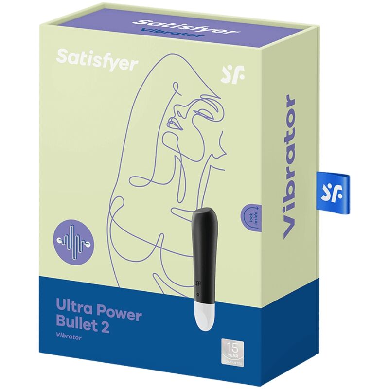 SATISFYER - ULTRA POWER BULLET 2 NEGRO