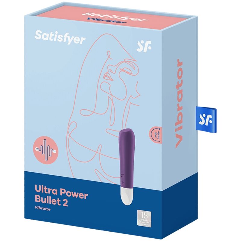SATISFYER - ULTRA POWER BULLET 2 MORADO