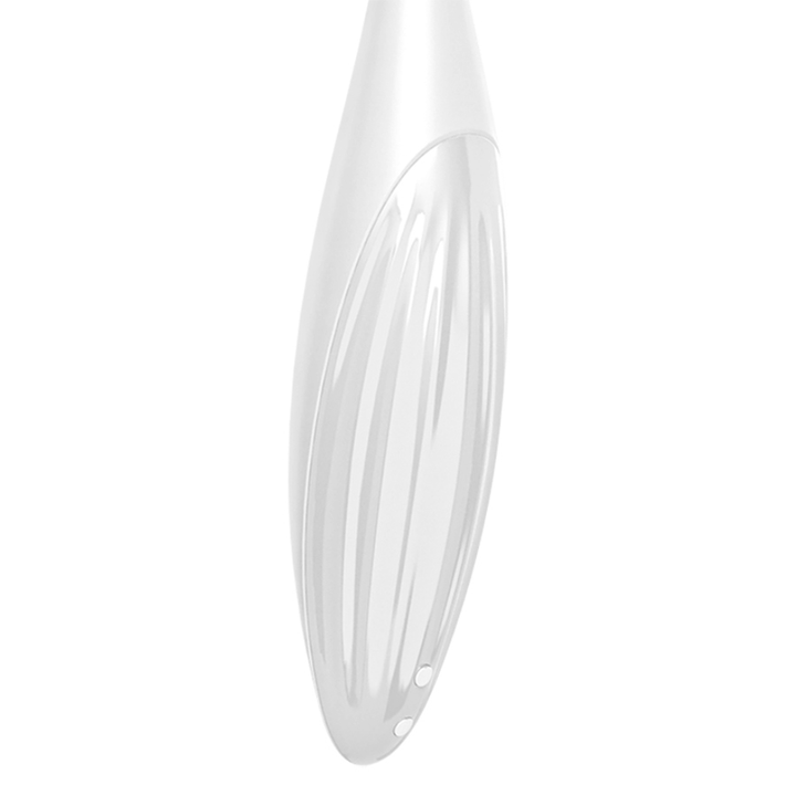 SATISFYER - VIBRADOR DE PUNTA DE CLÍTORIS TWIRLING JOY BLANCO