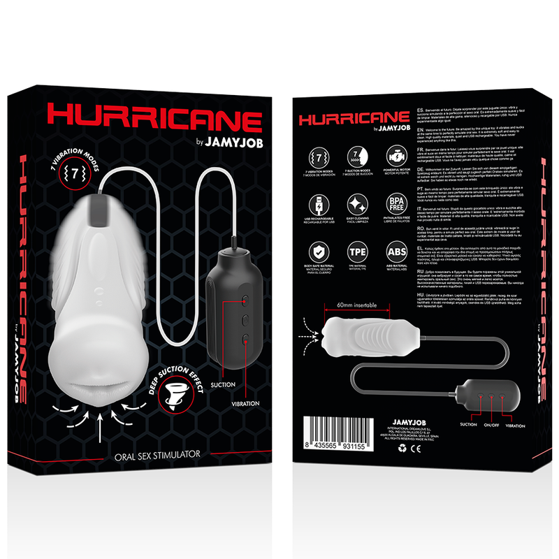 JAMYJOB - HURRICANE STIMULATING WAVES ORAL SEX