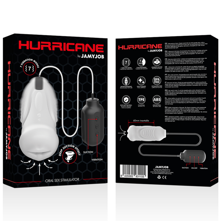 JAMYJOB - HURRICANE STIMULATING WAVES ORAL SEX