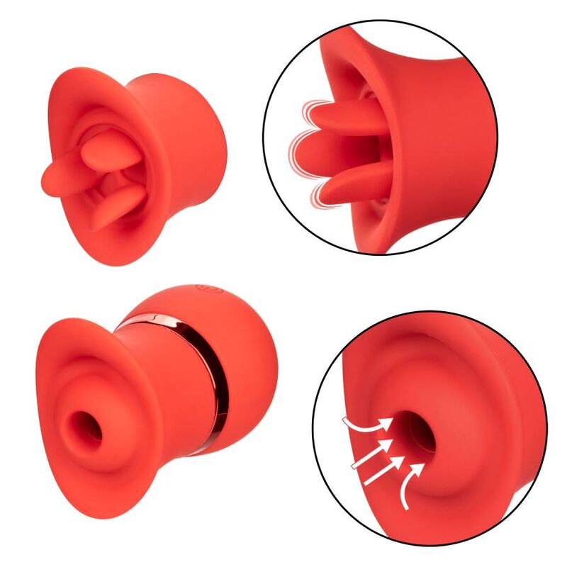 CALEXOTICS - SET DE CHUPAR Y JUGAR CON BESO FRANCÉS