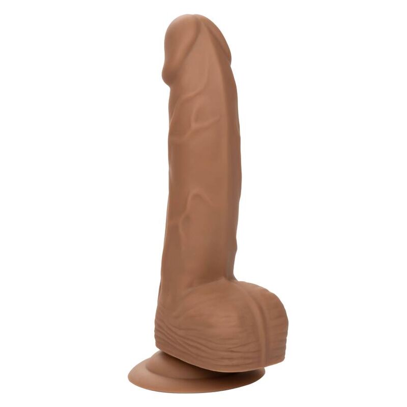 CALEXOTICS - Tachuelas de silicona 15,24 cm marrón