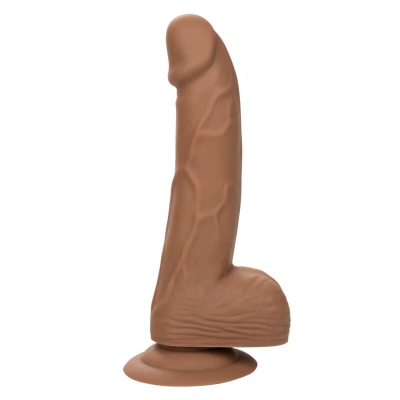 CALEXOTICS - Tachuelas de silicona 15,24 cm marrón
