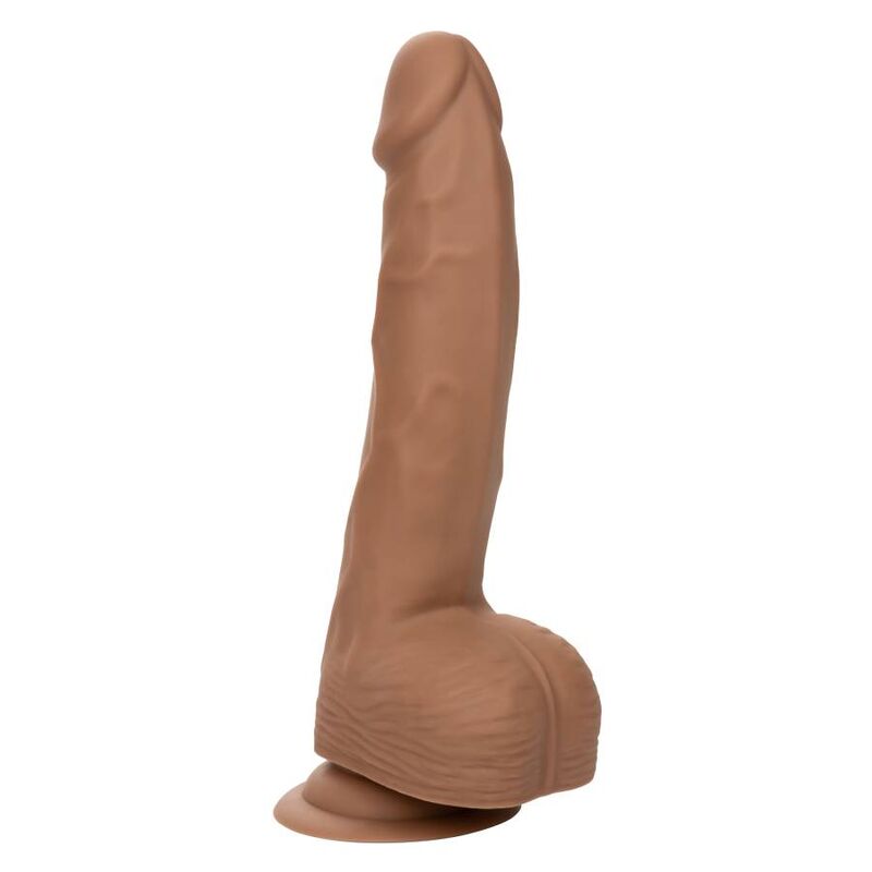 CALEXOTICS - Tachuelas de silicona 20,32 cm marrón