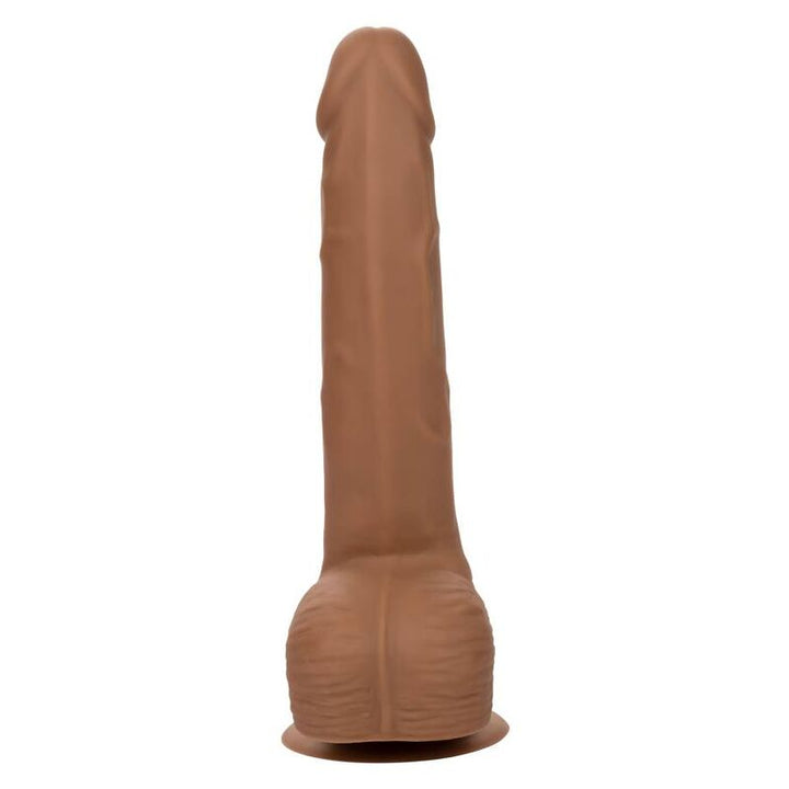 CALEXOTICS - Tachuelas de silicona 20,32 cm marrón
