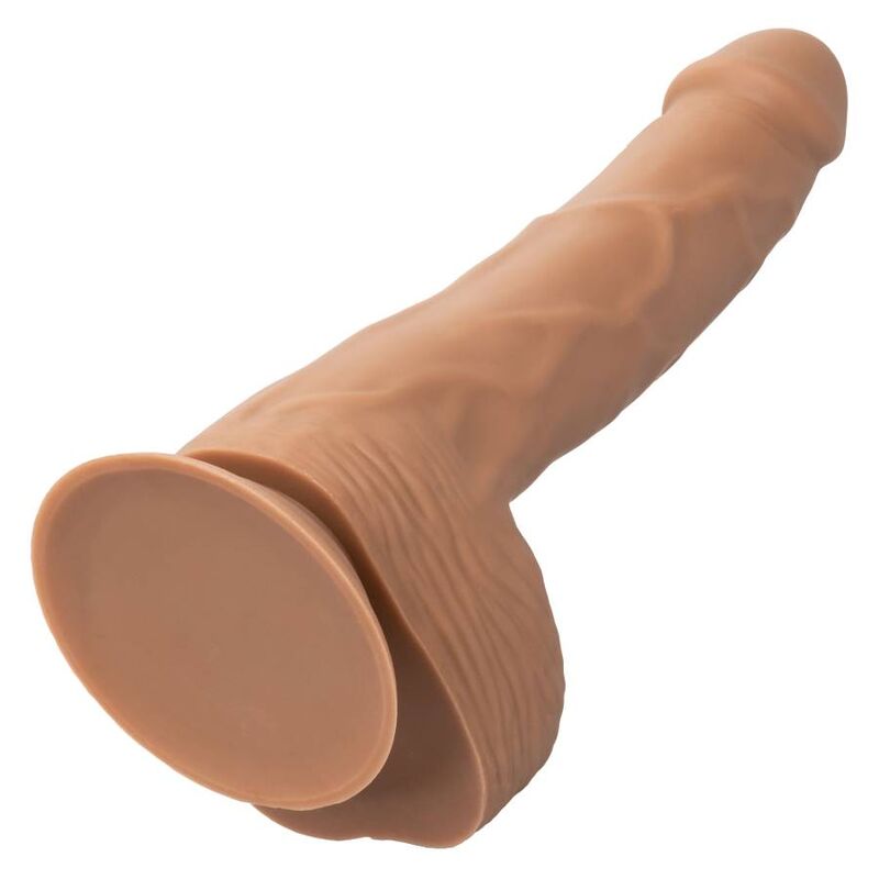 CALEXOTICS - Tachuelas de silicona 20,32 cm marrón