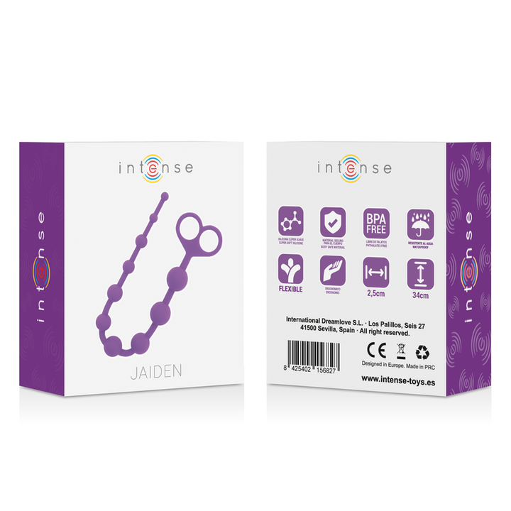 INTENSO - JAIDEN ANAL BEADS LILA