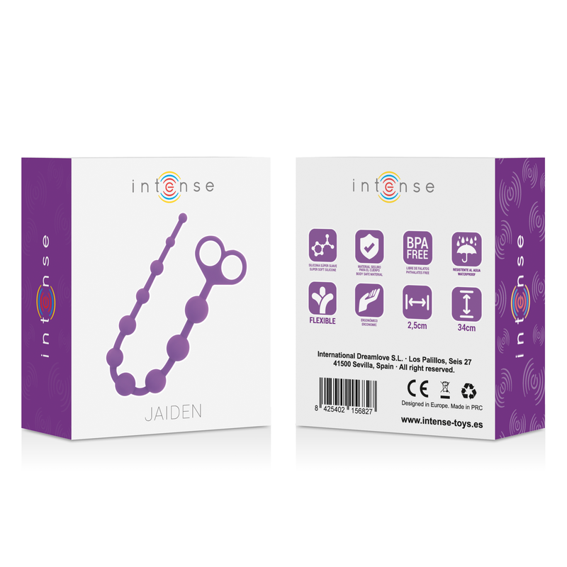 INTENSO - JAIDEN ANAL BEADS LILA