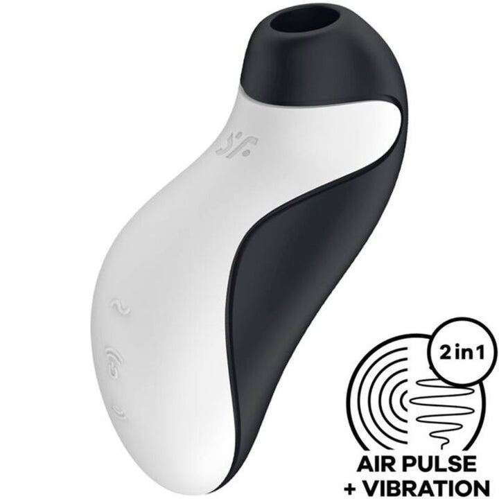 SATISFYER - ESTIMULADOR DE PULSO DE AIRE ORCA + VIBRACIÓN