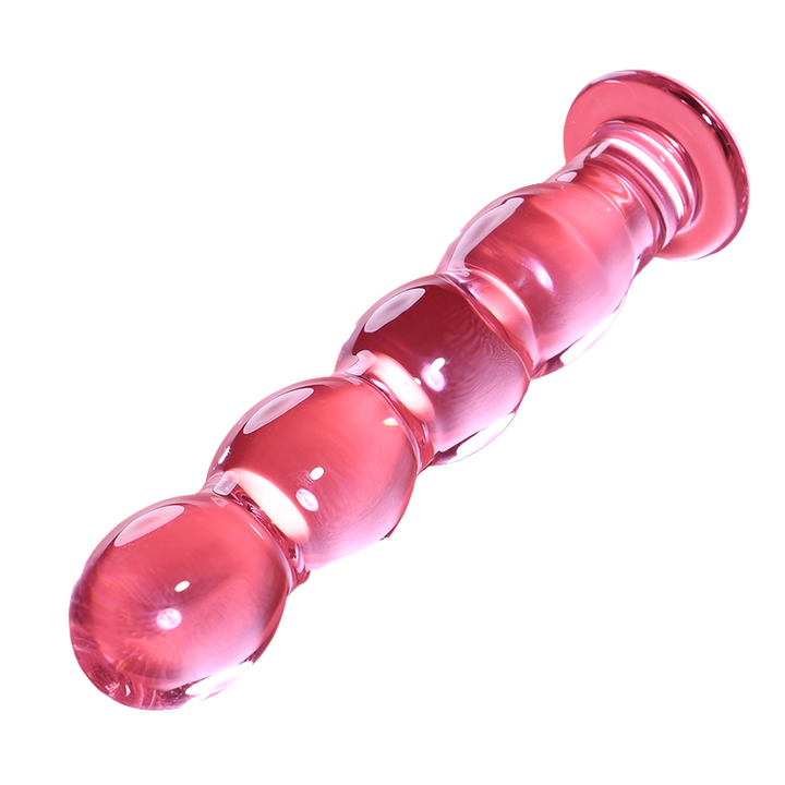 SERIE NEBULA DE IBIZA - MODELO 10 DILDO VIDRIO BOROSILICATO TRANSPARENTE 16,5 CM -O- 3,5 CM
