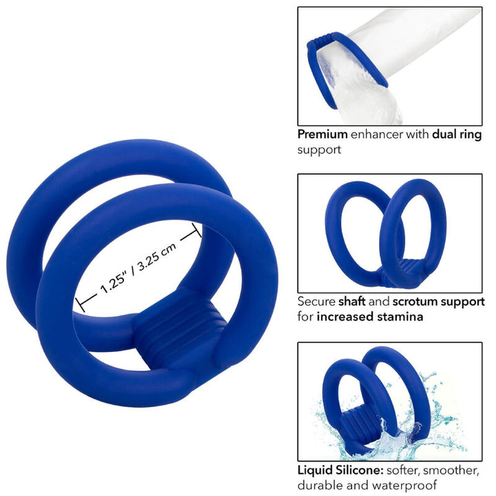 CALEXOTICS - ADMIRAL - JAULA DOBLE PARA PENE AZUL