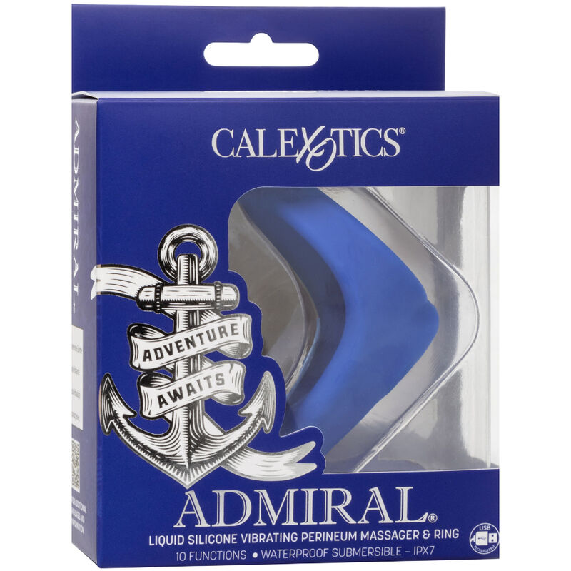 CALEXOTICS - MASAJEADOR DE PERINEO ADMIRAL AZUL