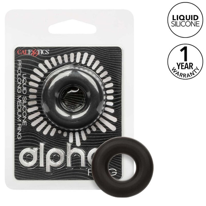 CALEXOTICS - ALPHA PROLONG ANILLO MEDIANO NEGRO