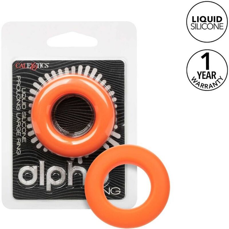 CALEXOTICS - ALPHA PROLONG ANILLO GRANDE NARANJA