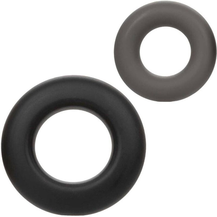 CALEXOTICS - ALPHA PROLONG SET DE 2 ANILLOS GRISES