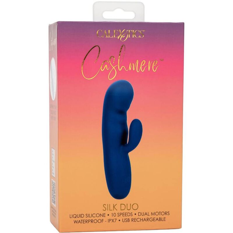 CALEXOTICS - DÚO DE CACHEMIRA Y SEDA AZUL