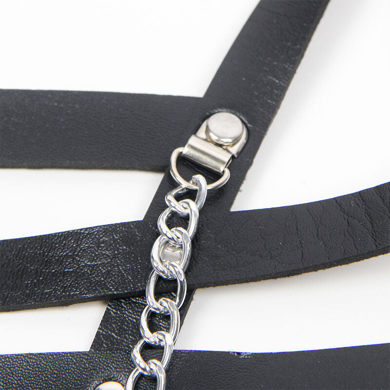 SUBBLIME - ARNÉS DE CORSÉ CON DETALLE DE CADENA TALLA ÚNICA
