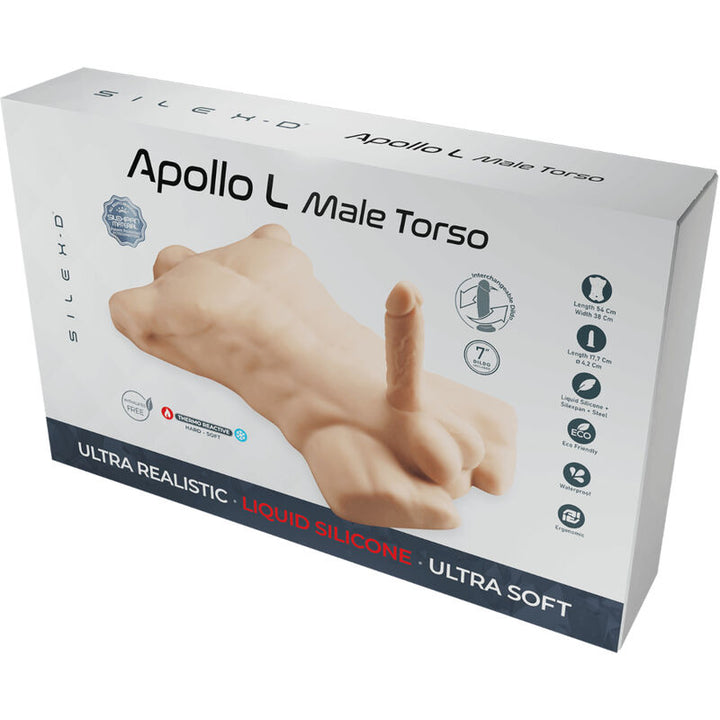 SILEXD - TORSO MASCULINO REALISTA APOLLO L