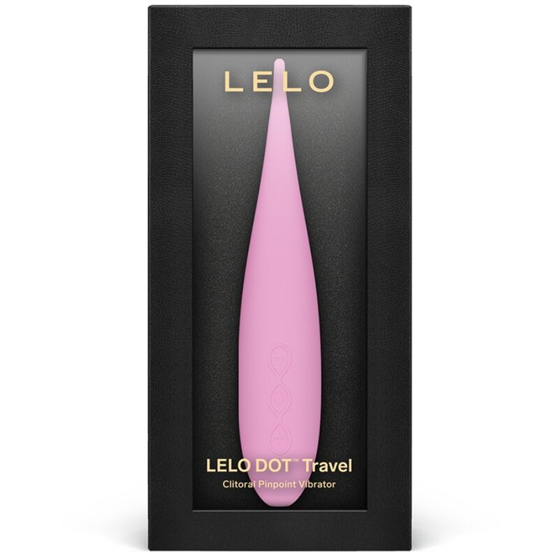 LELO - ESTIMULADOR DE CLÍTORIS DE VIAJE DOT ROSA
