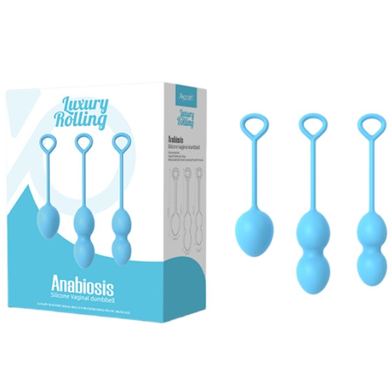ARMONY - MANCUERNA VAGINAL ANABIOSIS 3 NIVELES AZUL