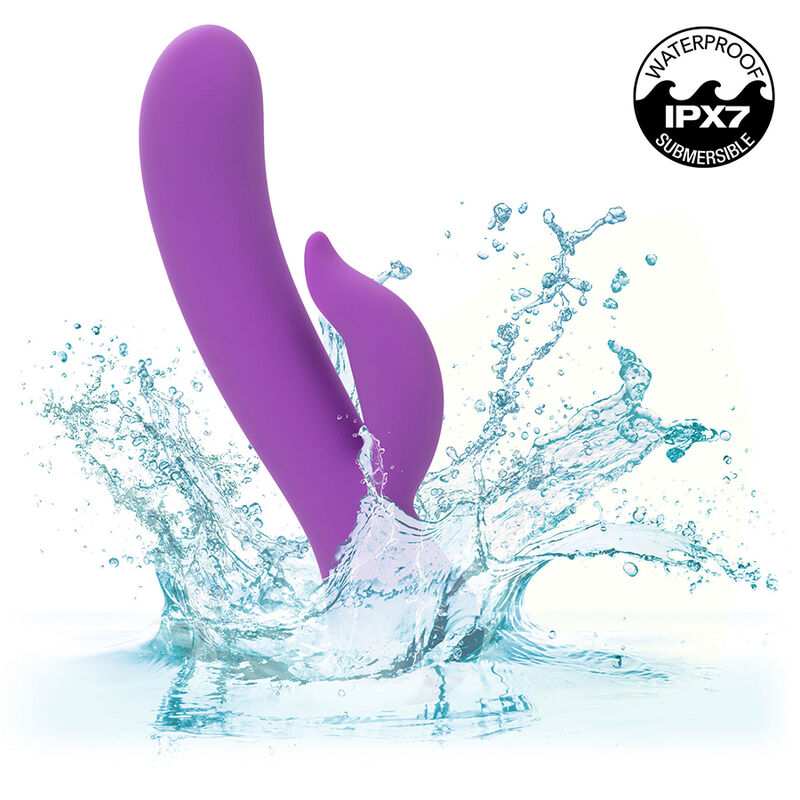 CALEXOTICS - VIBRADOR DE PLACERES RECARGABLE MORADO PARA PRIMERA VEZ