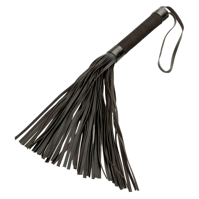 CALEXOTICS - FLOGGER NOCTURNO DE CUERO NEGRO