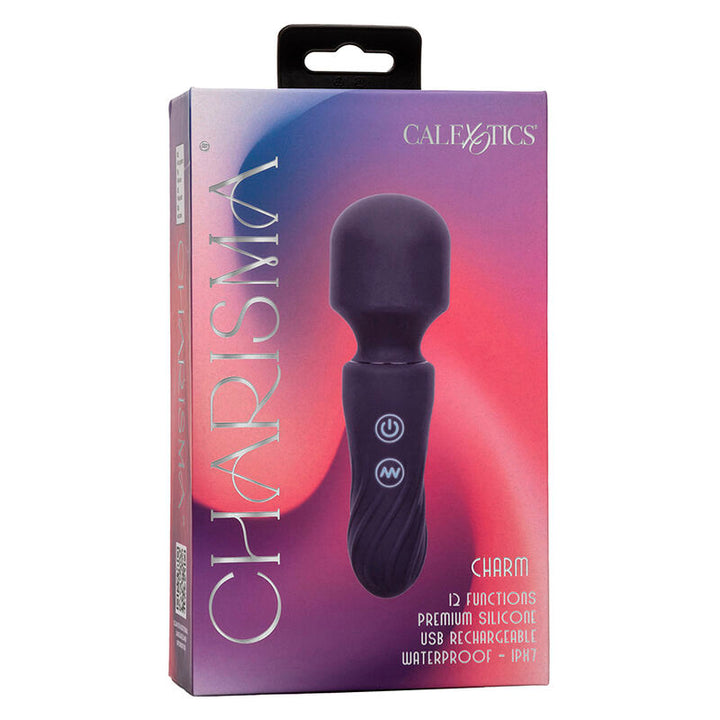 CALEXOTICS - MASAJEADOR CHARISMA CHARM 12 FUNCIONES MORADO
