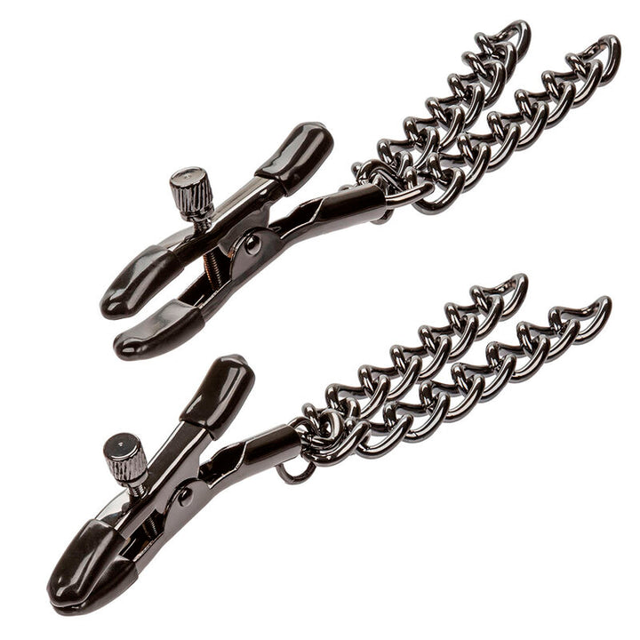 CALEXOTICS - PINZAS PARA PEZONES EUPHORIA CHAIN ​​14,5 CM