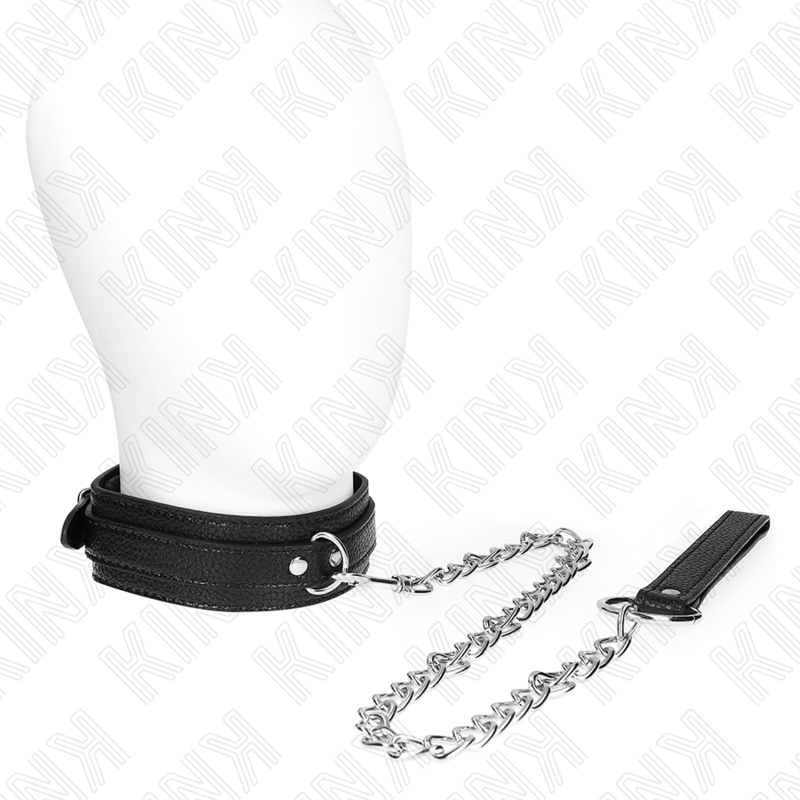 KINK - COLLAR CON CORREA Y ESTAMPADO DE SERPIENTE 65 CM
