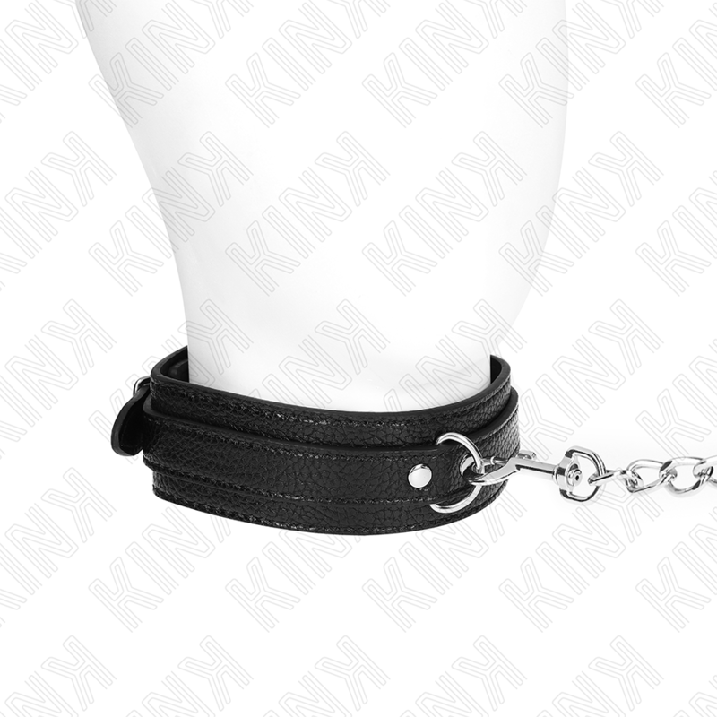 KINK - COLLAR CON CORREA Y ESTAMPADO DE SERPIENTE 65 CM