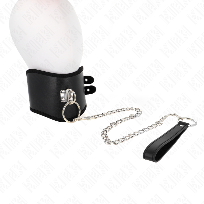 KINK - COLLAR 65 CM CON CORREA ANCHA AJUSTABLE 40-55 CM X 10 CM
