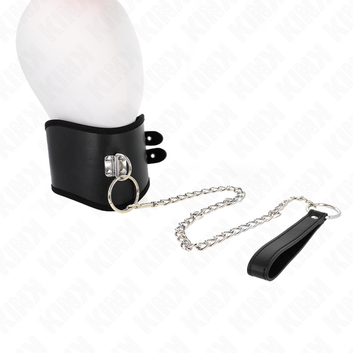 KINK - COLLAR 65 CM CON CORREA ANCHA AJUSTABLE 40-55 CM X 10 CM