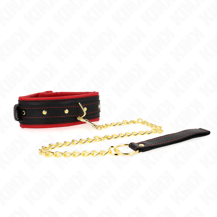 KINK - COLLAR CON CORREA DE TELA LISA AJUSTABLE 33-48 CM X 5,7 CM