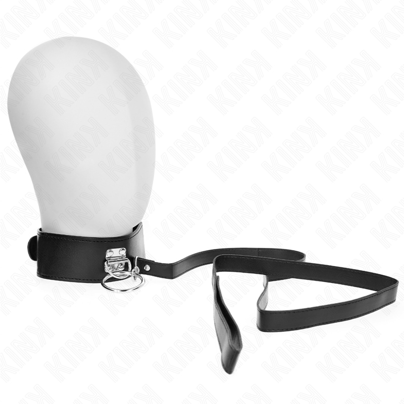 KINK - CORREA CON TACHUELAS 116 CM COLLAR CON CORREA DE CUERO SINTÉTICO 50 X 5 CM
