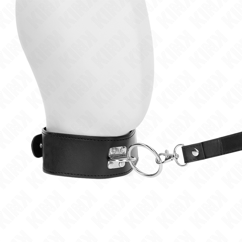 KINK - CORREA CON TACHUELAS 116 CM COLLAR CON CORREA DE CUERO SINTÉTICO 50 X 5 CM