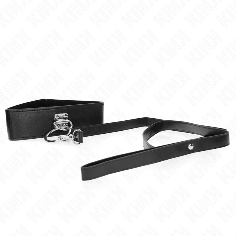 KINK - CORREA CON TACHUELAS 116 CM COLLAR CON CORREA DE CUERO SINTÉTICO 50 X 5 CM
