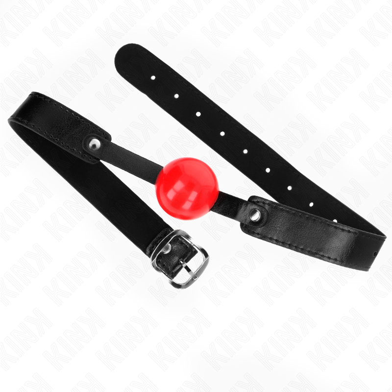 KINK - MORDAZA DE TPE SUAVE DE 4 CM MODELO 1 66 x 2,5 CM AJUSTABLE 41-61 CM
