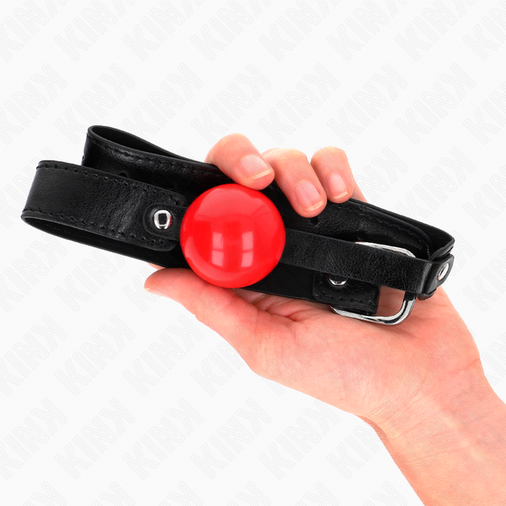KINK - MORDAZA DE TPE SUAVE DE 4 CM MODELO 1 66 x 2,5 CM AJUSTABLE 41-61 CM