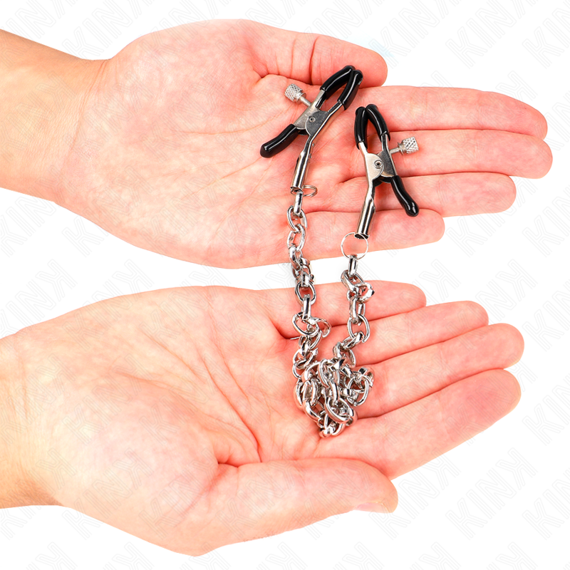 KINK - PINZAS PARA PEZONES DE CADENA GRUESA DE 30 CM