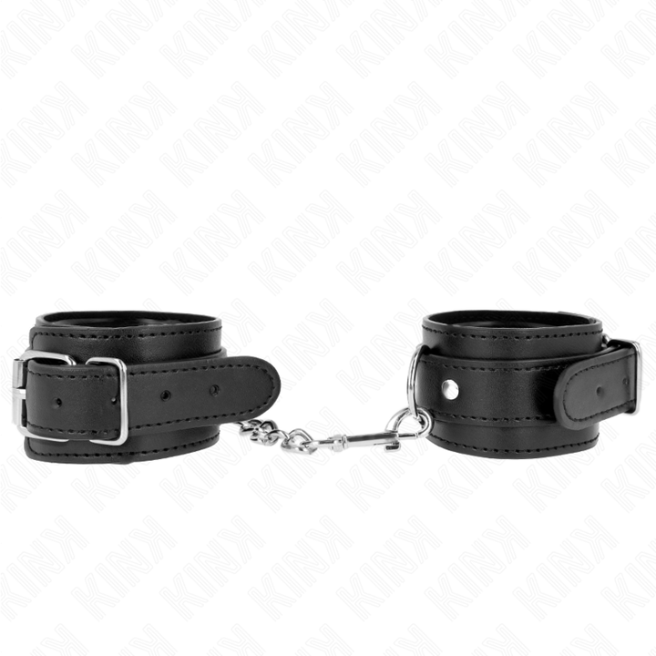 KINK - SUJECIONES DE MUÑECA FINAS NEGRAS AJUSTABLES 21-33 CM
