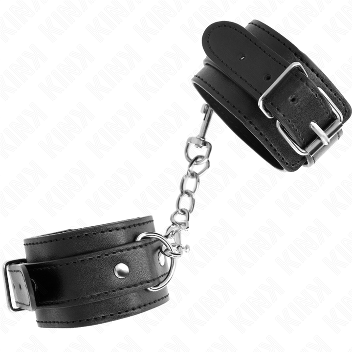 KINK - SUJECIONES DE MUÑECA FINAS NEGRAS AJUSTABLES 21-33 CM