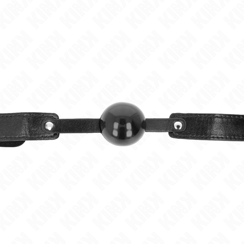 KINK - MORDAZA DE PELOTA DE TPE SUAVE DE 4 CM MODELO 2 65 x 2,5 CM