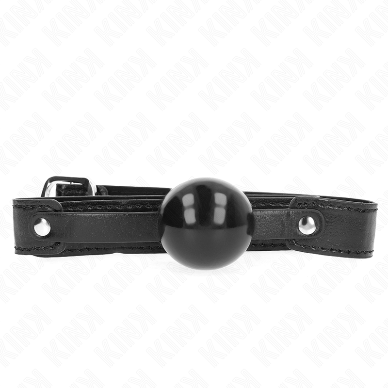 KINK - MORDAZA DE PELOTA DE TPE SUAVE DE 4 CM MODELO 2 65 x 2,5 CM