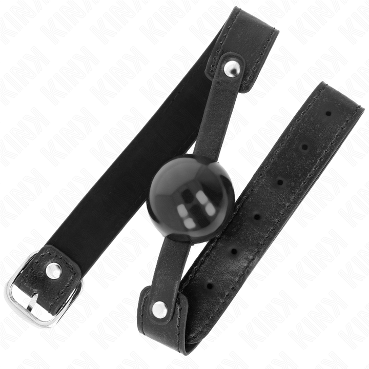 KINK - MORDAZA DE PELOTA DE TPE SUAVE DE 4 CM MODELO 2 65 x 2,5 CM