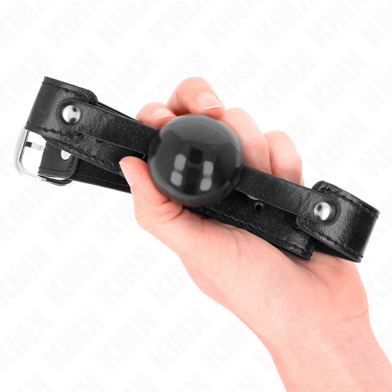 KINK - MORDAZA DE PELOTA DE TPE SUAVE DE 4 CM MODELO 2 65 x 2,5 CM