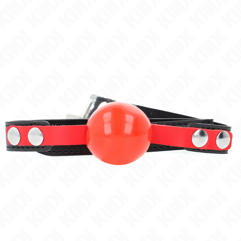 KINK - MORDAZA DE TPE SUAVE DE 4 CM MODELO 4 60 x 2 CM AJUSTABLE 37-52 CM